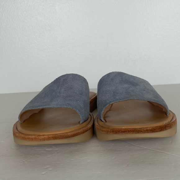 Kork Ease Women's Slip On Sandals Size 6 M Suede Blue Summer Boho Casual Comfort - Picture 5 of 8